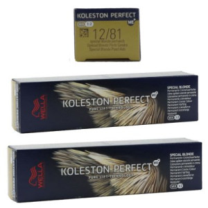 Wella Koleston 2 x 60 ml 12/81 Spezialblond perl asch