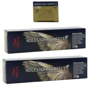 Wella Koleston 2 x 60 ml 12/96 Spezialblond cendre violett