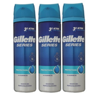 Gillette Series Protection 3 x 200 ml Rasiergel