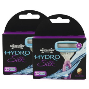 Wilkinson Sword Hydro Silk 2 x 3 Rasierklingen