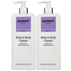 Marbert Bath & Body Classic 2 x 400 ml Bodylotion Body Lotion Körperlotion