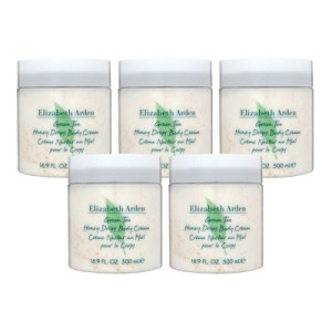 Elizabeth Arden Green Tea Honey Drops 5 x 500 ml Body Cream Creme Körpercreme