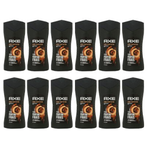 Axe Dark Temptation 12 x 250 ml Shower Gel Duschgel Showergel