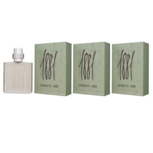 Cerruti 1881 Pour Homme 3 x 100 ml Eau de Toilette EDT Herrenduft