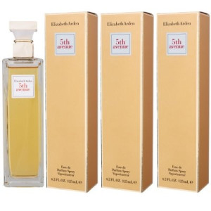 Elizabeth Arden 5th Avenue 3 x 125 ml Eau de Parfum EDP