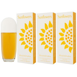 Elizabeth Arden Sunflowers 3 x 100 ml Eau de Toilette EDT