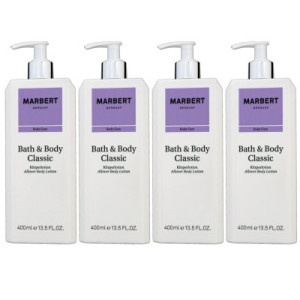 Marbert Bath & Body Classic 4 x 400 ml Bodylotion Body Lotion Körperlotion