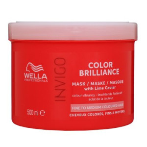 Wella Invigo Color Brilliance Maske 500 ml für feines normales coloriertes Haar