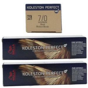 Wella Koleston 2 x 60 ml 7/0 mittelblond