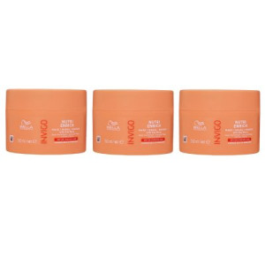 Wella Invigo Nutri Enrich 3 x 150 ml Intensiv-Haarmaske