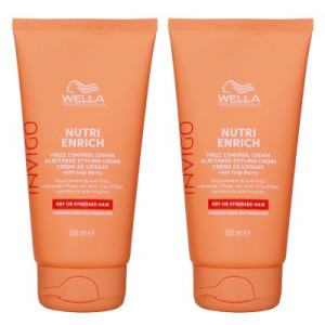 Wella Invigo Nutri Enrich Frizz Control 2 x 150 ml glättende Stylingcreme