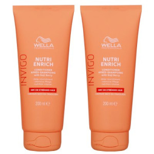 Wella INVIGO Nutri Enrich 2 x 200 ml Conditioner für trockenes Haar