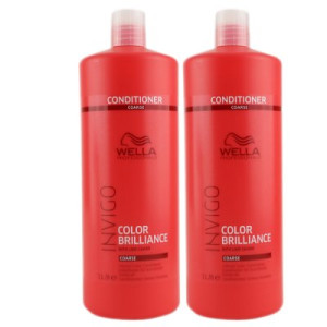 Wella Invigo Color Brilliance Coarse 2 x 1000 ml Conditioner kräftiges Haar