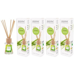 Raumduft Lemongrass 4 x 100 ml Pajoma Raumduftdiffuser Duftöl Lufterfrischer