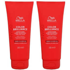 Wella Invigo Color Brilliance 2 x 200 ml Conditioner kräftiges Haar
