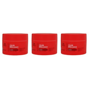 Wella Invigo Color Brilliance 3 x 150 ml Maske für kräftiges Haar