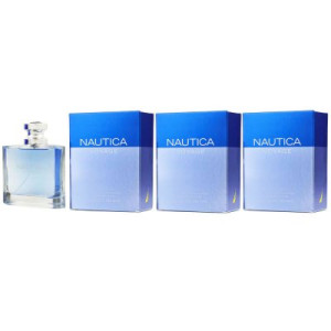 Nautica Voyage 3 x 100 ml Eau de Toilette EDT Herrenduft