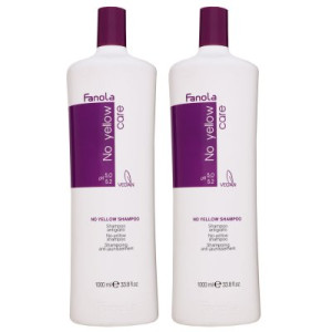 Fanola No Yellow 2 x 1000 ml Silbershampoo