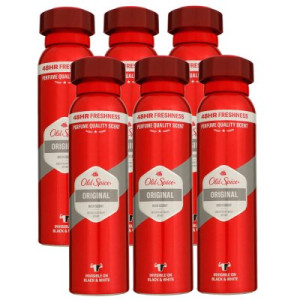 Old Spice Original 6 x 150 ml Deodorant Spray Deospray Deo
