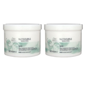 Wella Nutricurls Intensiv Maske für welliges Haar und Locken 2 x 500 ml