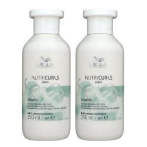 Wella Nutricurls Micellar Curls 2 x 250 ml Shampoo für welliges Haar