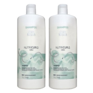 Wella Nutricurls Micellar Curls 2 x 1000 ml Shampoo für lockiges Haar