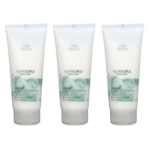 Wella Nutricurls Conditioner für welliges Haar und Locken 3 x 200 ml