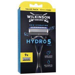 Wilkinson Hydro 5 Skin Protection Regular 1 Rasierer + 9 Rasierklingen