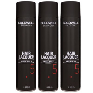 Goldwell Hair Lacquer 3 x 600 ml Haarlack extra starker Halt