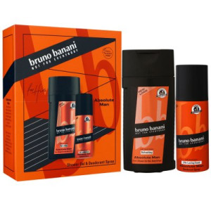 Bruno Banani Absolute Man 150 ml Deospray & 250 ml Showergel Duschgel