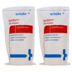 Schülke kodan (N) wipes Nachfüllpackung 2 x 90 Tücher für Desinfektion