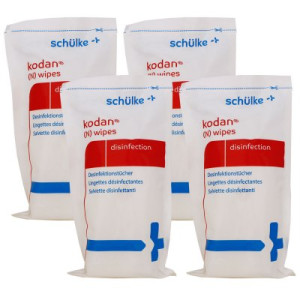 Schülke kodan (N) wipes Nachfüllpackung 4 x 90 Tücher für Desinfektion