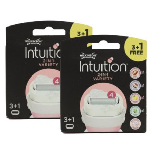Wilkinson Sword Intuition 2 x 3 + 1 Summer Variety 4 Rasierklingen Damen Rasierer