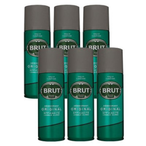 Brut Original 6 x 200 ml Deodorant Deo Spray