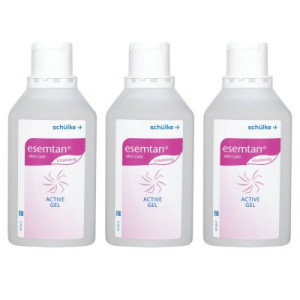 Schülke esemtan active gel 3 x 500 ml Durchblutungsanregendes Gel Erfrischungsgel Vitalgel