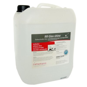RR Glas shine Turboschneller Glas- und Edelstahlreiniger mit Abperleffekt 10 Liter Kanister