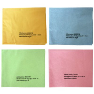 Microfasertuch RR Magic 35 x 40 cm 10 Stück - Gelb