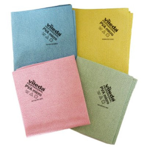 Vileda PVA Microfasertuch 38 x 35 cm 5 Stück - Grün