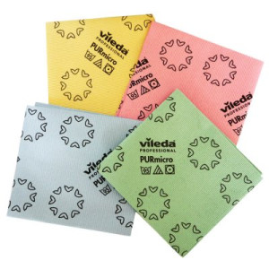 Vileda PURmicro Microfasertuch 35 x 38 cm 5 Stück - Blau