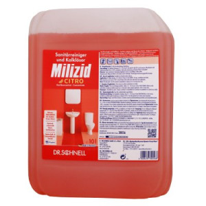 Dr. Schnell Milizid Citro 10 L Sanitärreiniger und Kalklöser Kanister