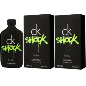 Calvin Klein CK One Shock for Him 2 x 100 ml Eau de Toilette EDT Herrenduft