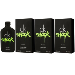 Calvin Klein CK One Shock for Him 3 x 100 ml Eau de Toilette EDT Herrenduft
