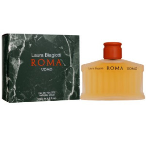 Laura Biagiotti Roma Uomo 200 ml Eau de Toilette Spray EDT  Herrenduft