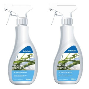 Dr. Schutz Baygard 2 x 500 ml Teppichschutz Teppich-Imprägnierer