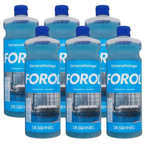 Dr. Schnell Forol 6 x 1 Liter Universalreiniger Konzentrat