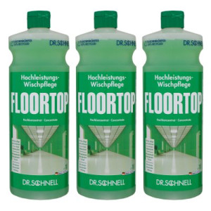 Dr. Schnell Floortop 3 x 1 Liter Bodenreiniger Konzentrat