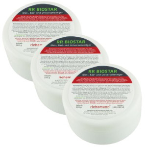 RR Biostar Glas- Bad- und Universalreiniger 3 x 100 g