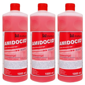 Dreiturm Amidocid 3 x 1 Liter Sanitärreiniger Sanitary Power Cleaner