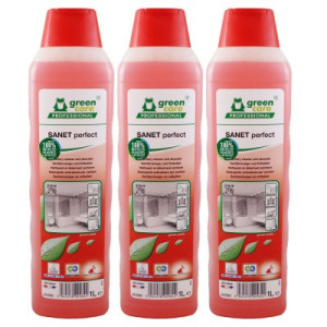 Tana Green Care SANET Perfect 3 x 1 Liter Sanitärunterhaltsreiniger