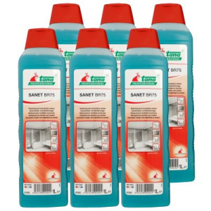 Tana SANET BR 75 6 x 1 Liter Schwimmbad- und Sanitärreiniger